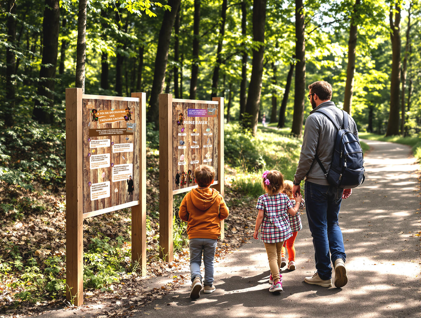 Riviere aux trésors - Panneaux pédagogiques d'accompagnement à l'animation A